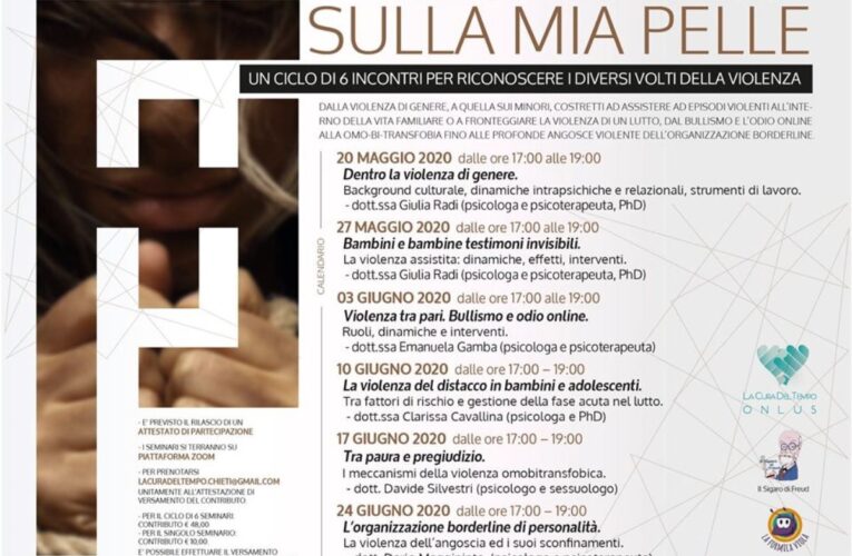 “La Cura del Tempo” organizza incontri sulla violenza