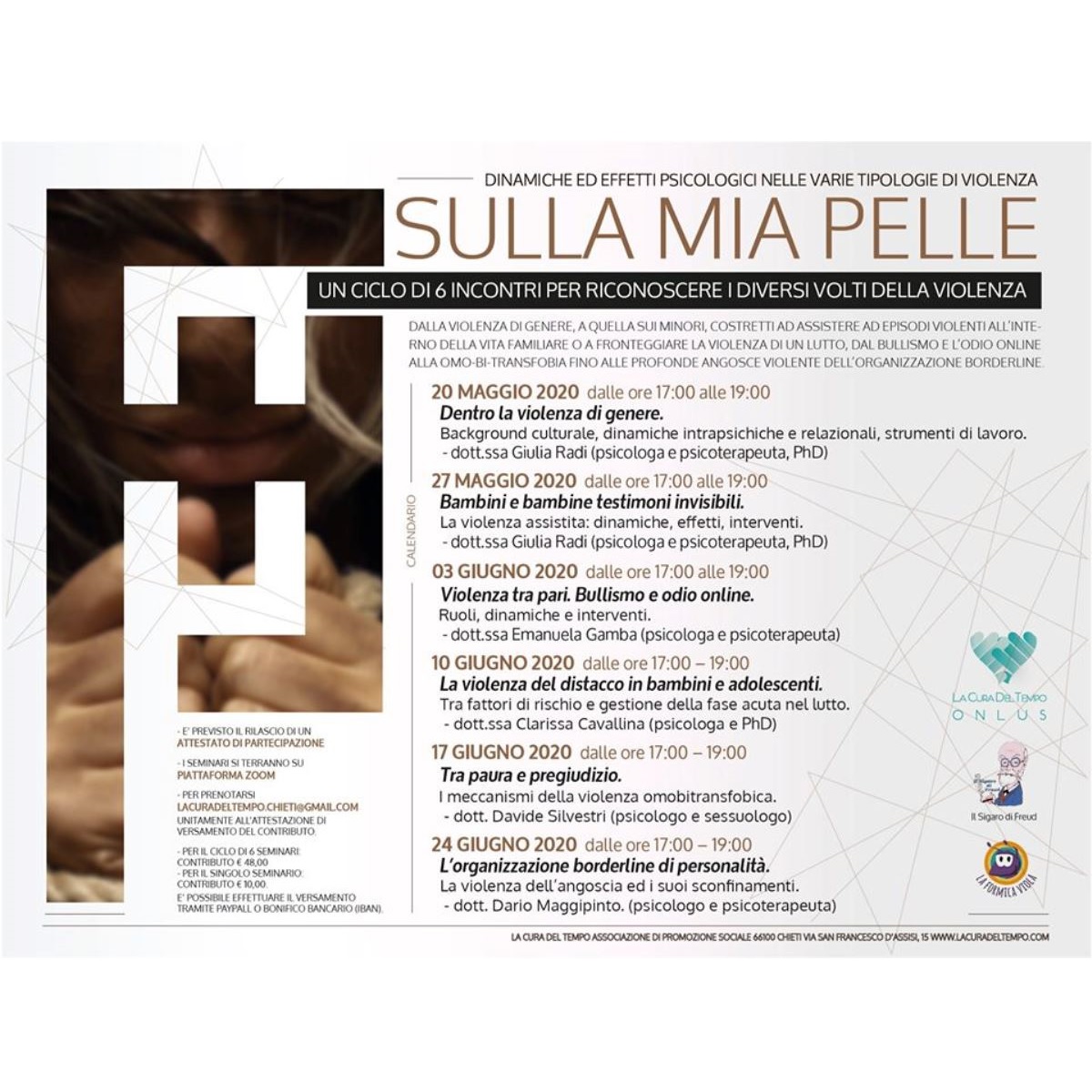 Ciclo di incontri per l’Associazione “La Cura del Tempo” foto