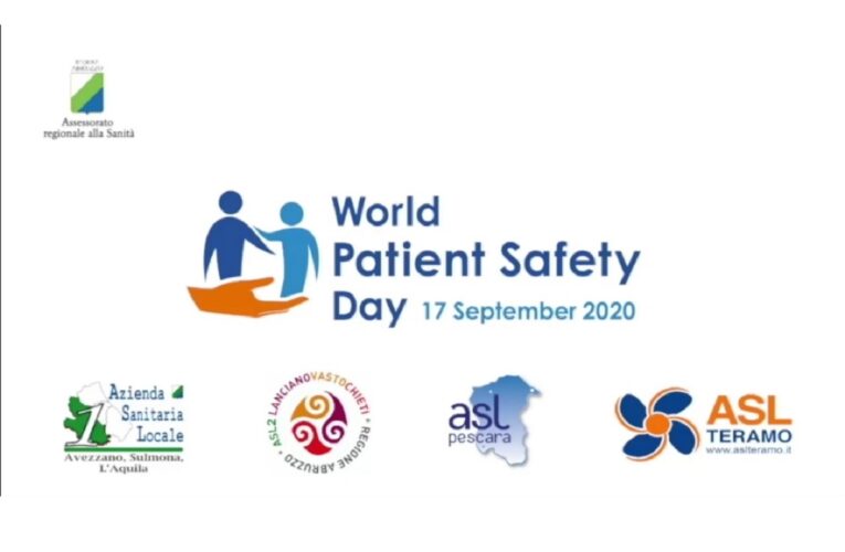 Regione Abruzzo e Giornata mondiale sicurezza pazienti
