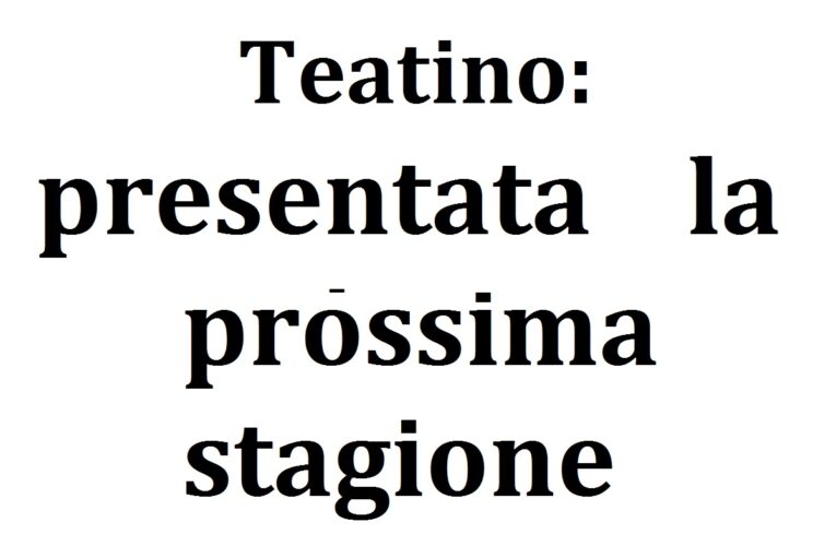 San Giovanni Teatino: stagione sportiva 2020 2021