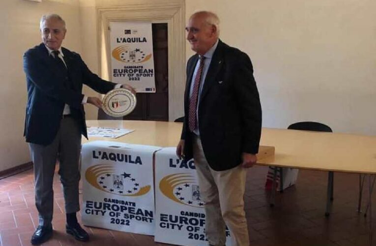 L’Aquila nominata città europea dello sport 2022