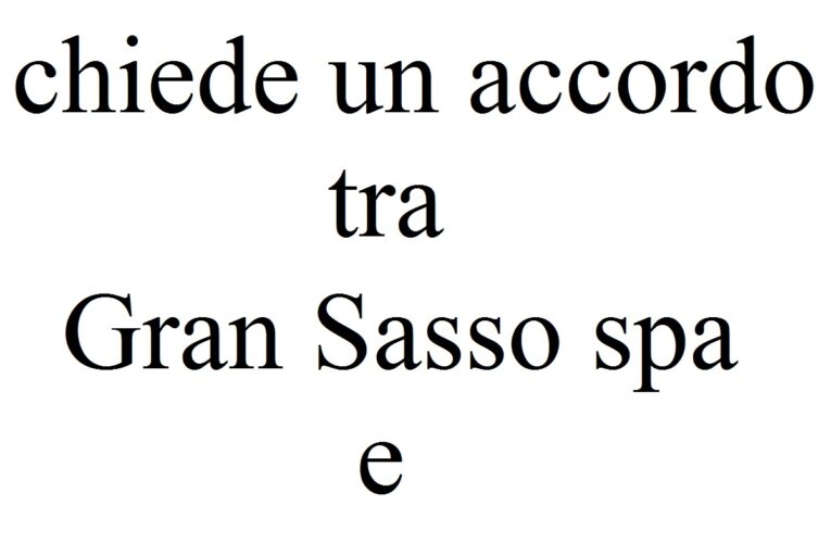 Petraccia chiede un accordo tra Gran Sasso spa e ASBUC