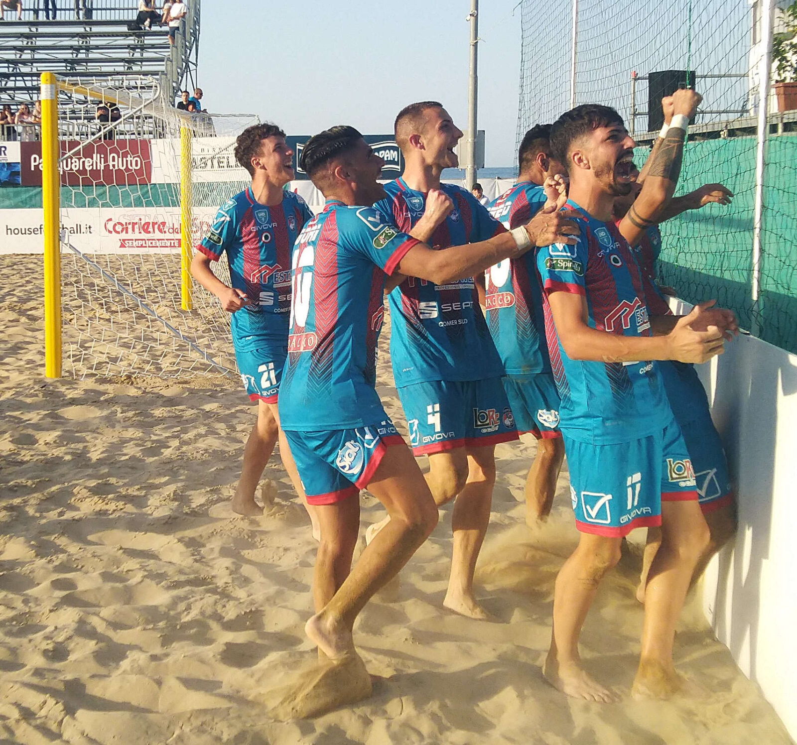 Super Coppa Beach Soccer 2022 a Pescara: Pisa Catania