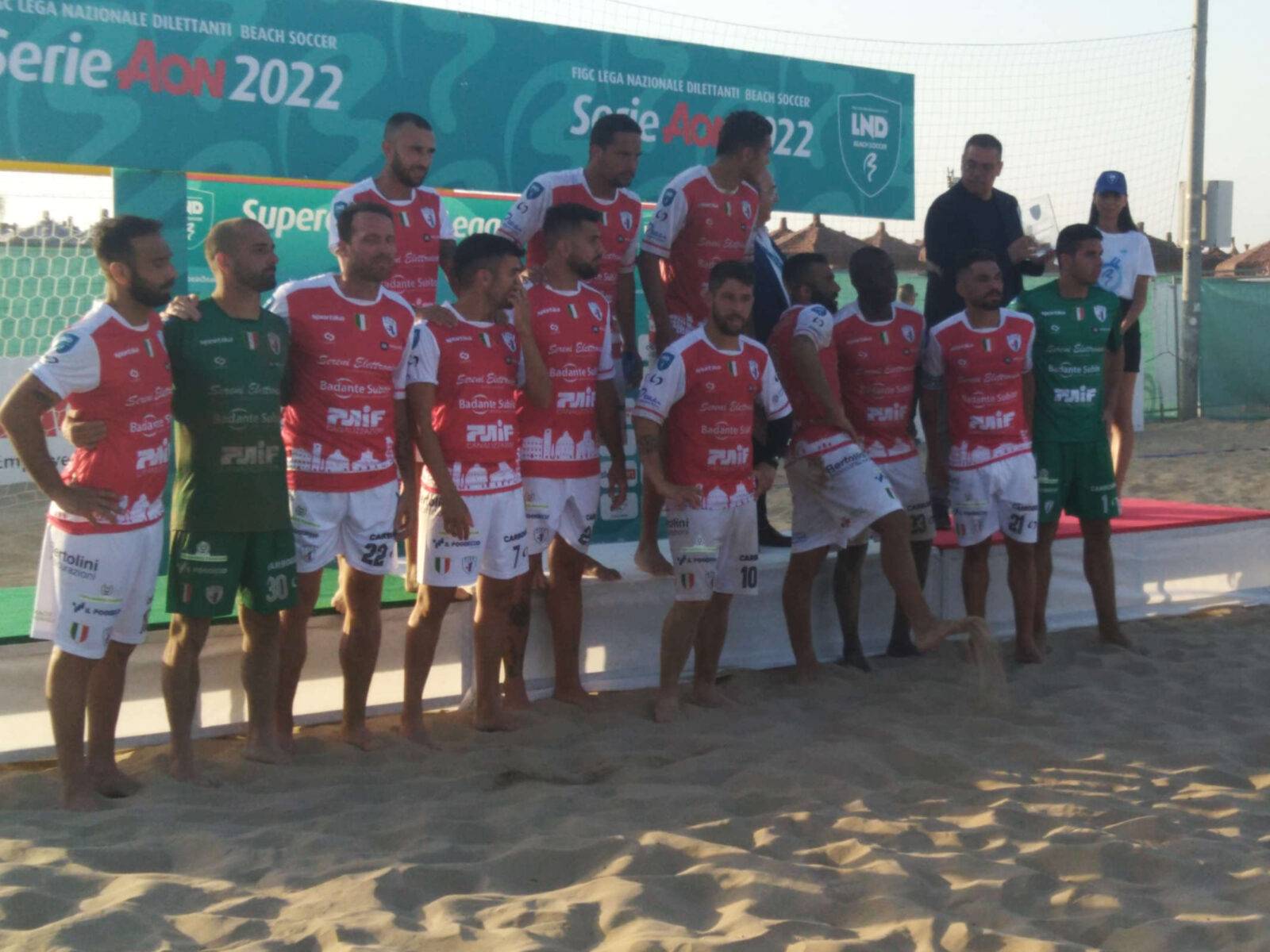 Super Coppa Beach Soccer 2022 a Pescara: Pisa Catania
