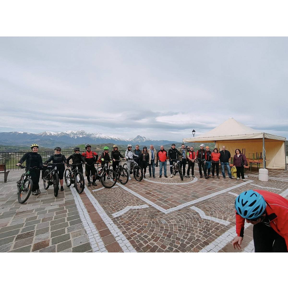 Montefino inaugurata nuova pista ciclopedonale