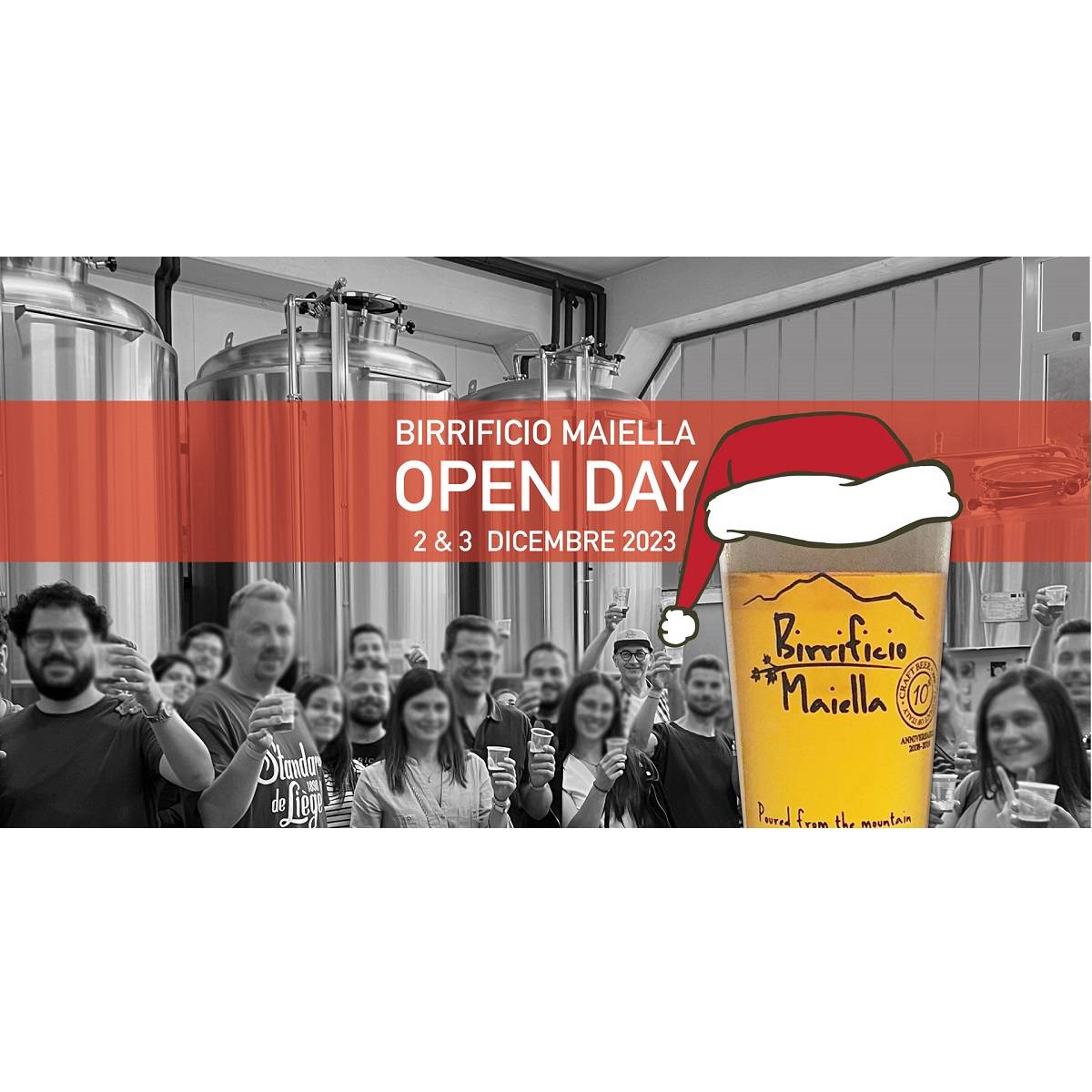 Birrificio Xmas Open Day presso Birrificio Maiella a Pretoro 2 e 3 dicembre 2023 foto