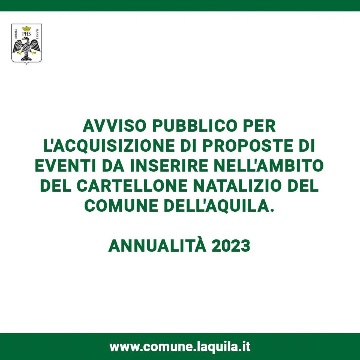 L'Aquila cartellone natalizio proposte entro il 24 novembre 2023 foto