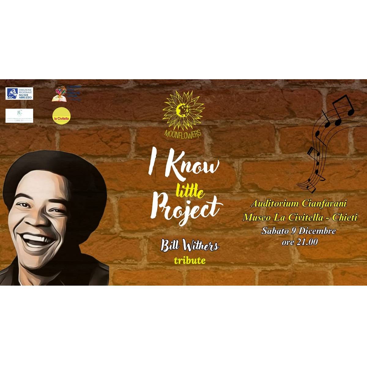 I Know Little Project - Bill Withers Project presso l'Auditorium Cianfarani a Chieti 9 dicembre 2023 foto