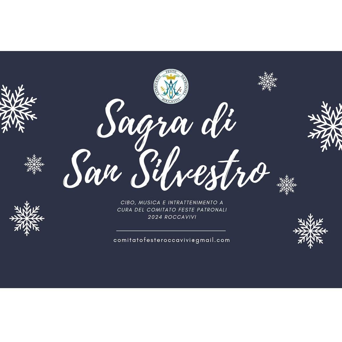 Sagra di San Silvestro a Roccavivi (frazione di San Vincenzo Valle Roveto) 29 dicembre 2023 foto