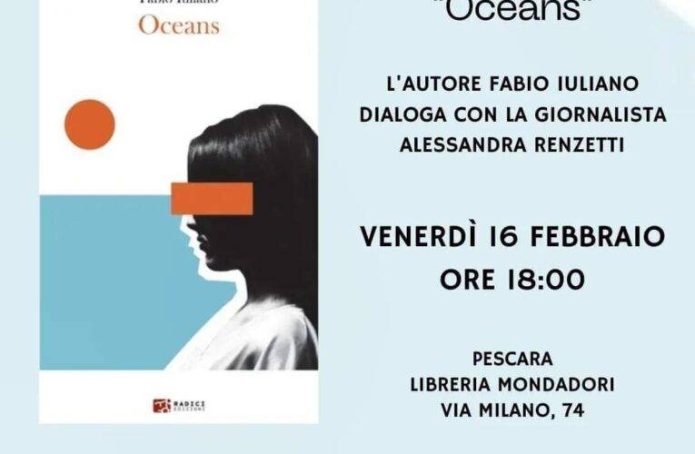 Fabio Iuliano alla Mondadori di Pescara con Oceans