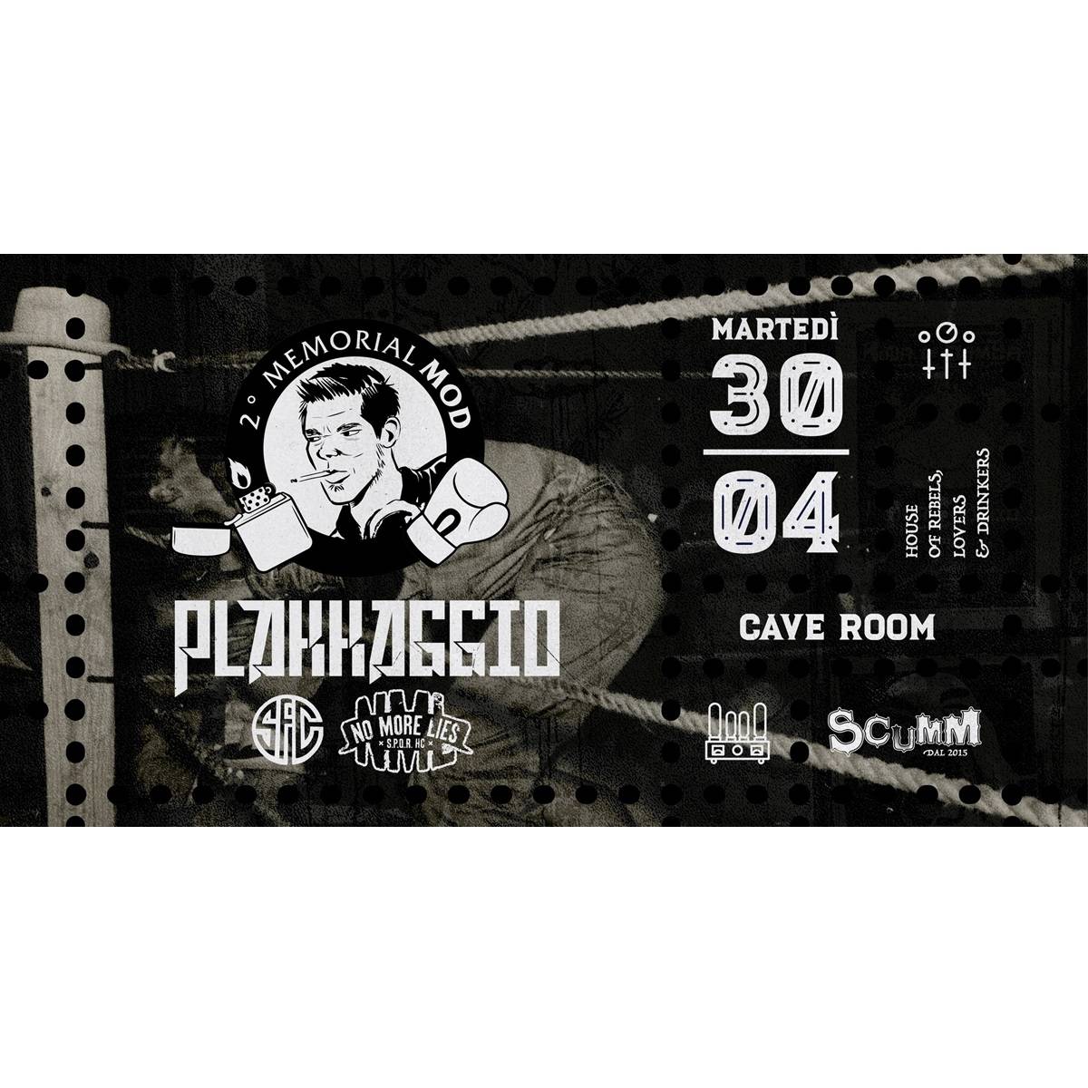 2° Memorial Mod - Plakkaggio + No more lies + SFC a Pescara 30 aprile 2024 foto