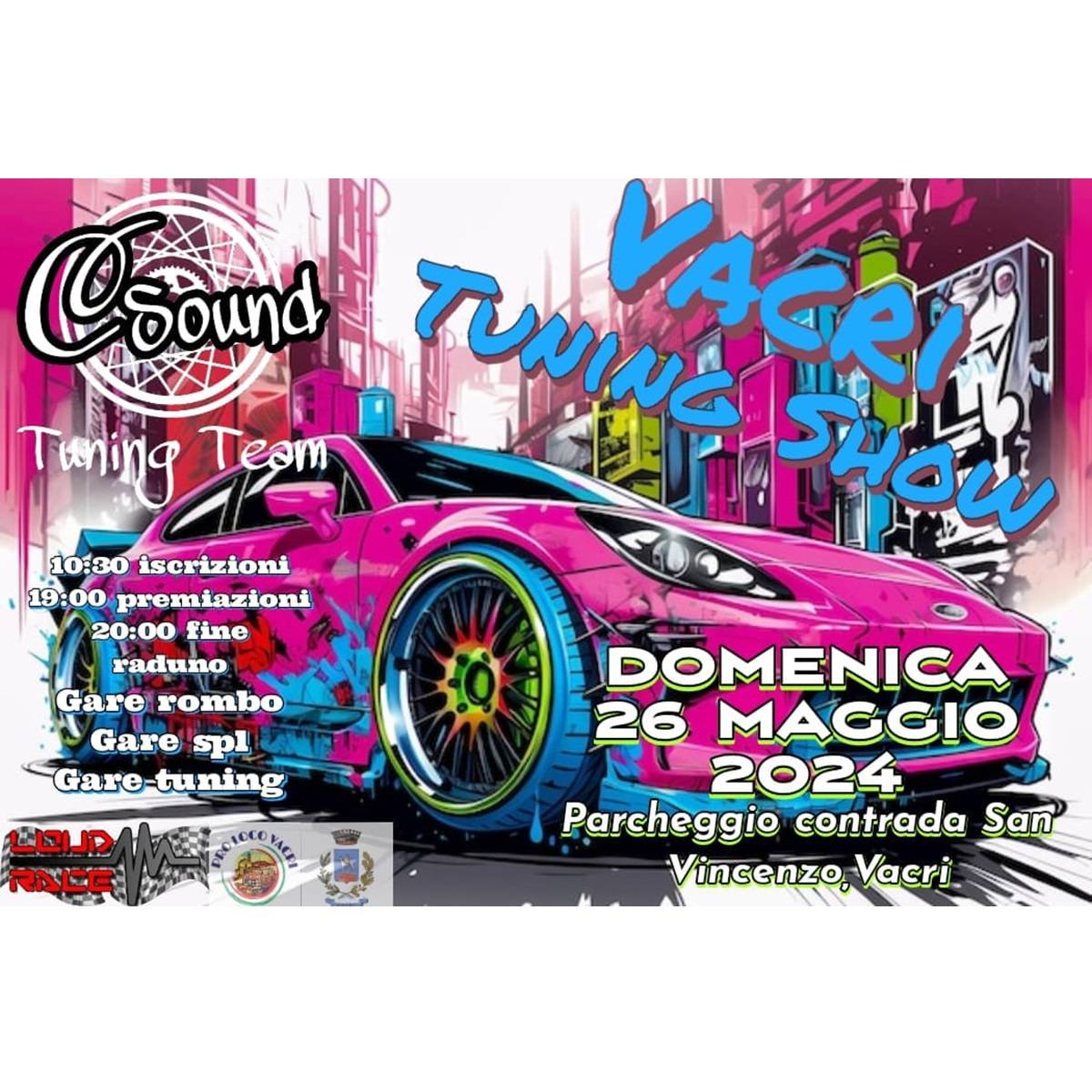 3° Vacri Tuning Show presso Area Fiera a Vacri 26 maggio 2024 foto