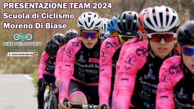 Presentazione team 2024 Scuola di Ciclismo Moreno Di Biase