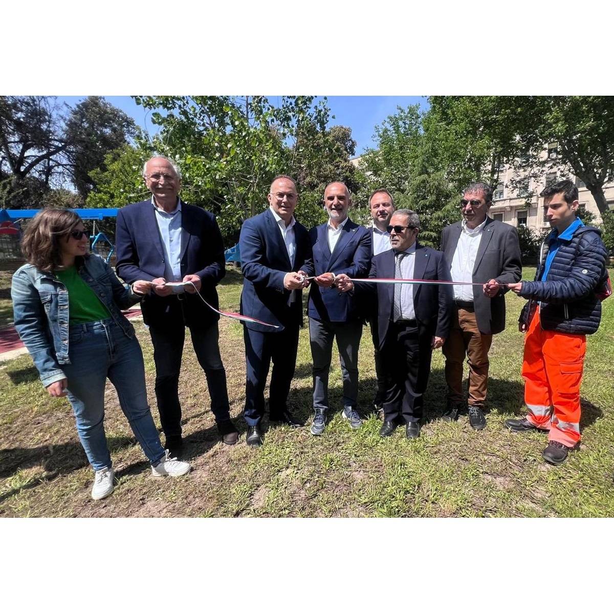 Inaugurato oggi a Pescara in via Avezzano il Parco Michetti