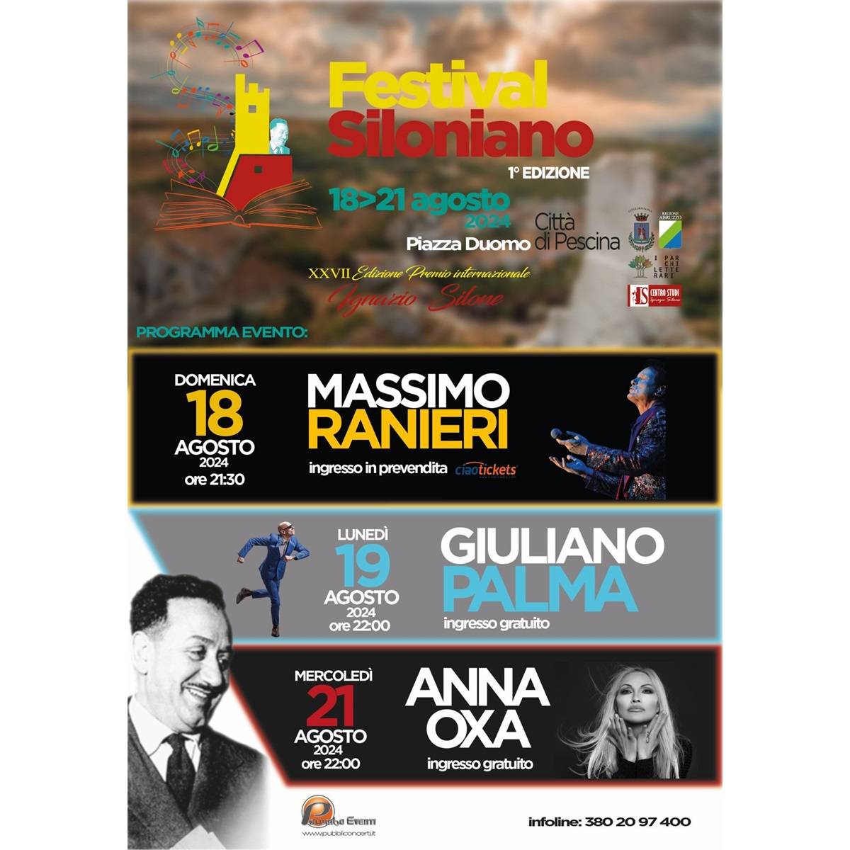 Torna a Pescina il Premio Internazionale Ignazio Silone