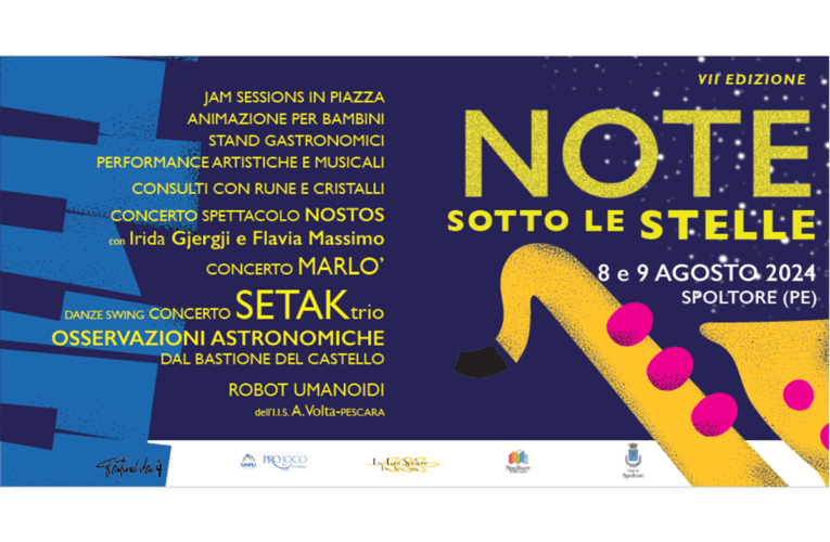 Parte in Spoltore la settima edizione di Note sotto le stelle