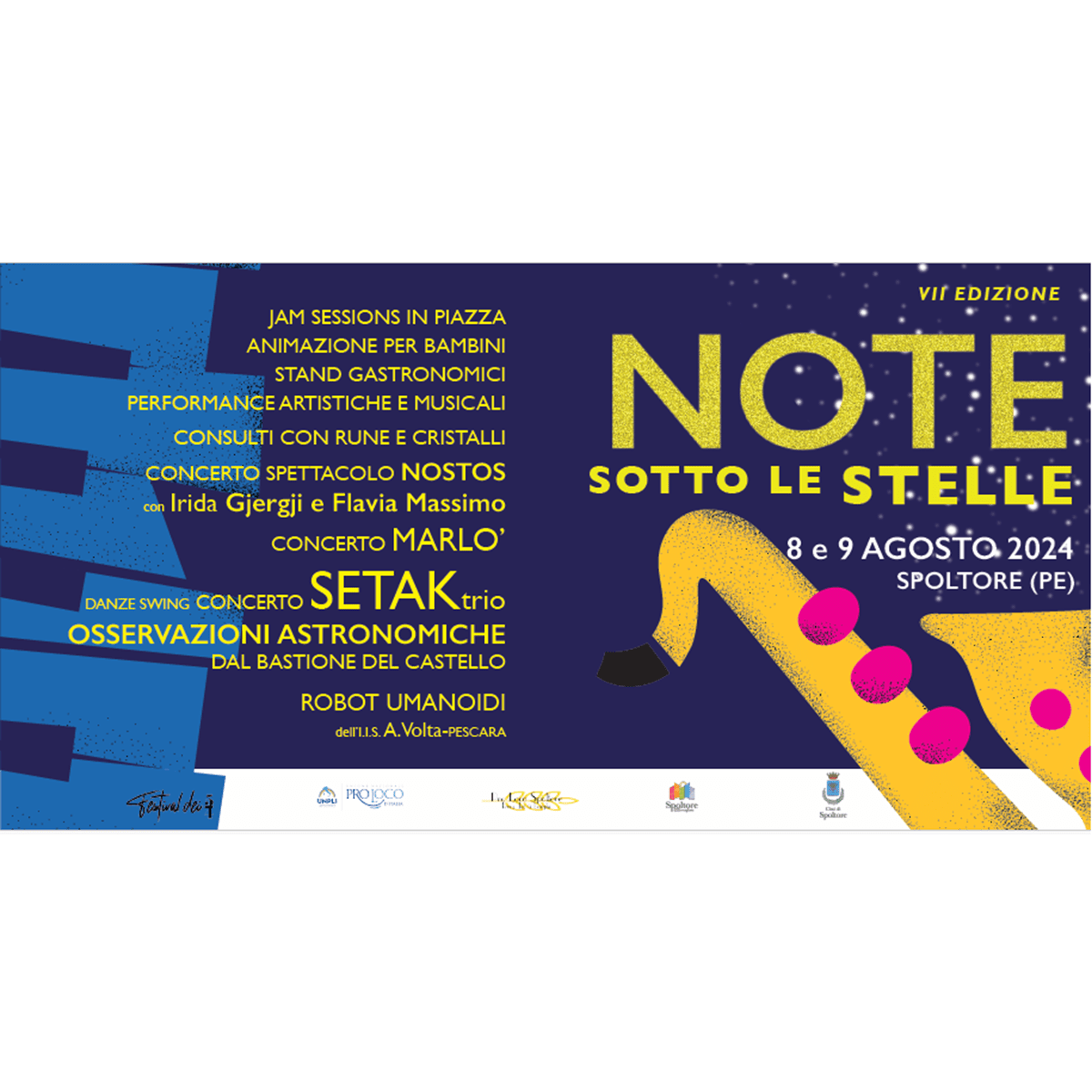 Parte in Spoltore la settima edizione di Note sotto le stelle