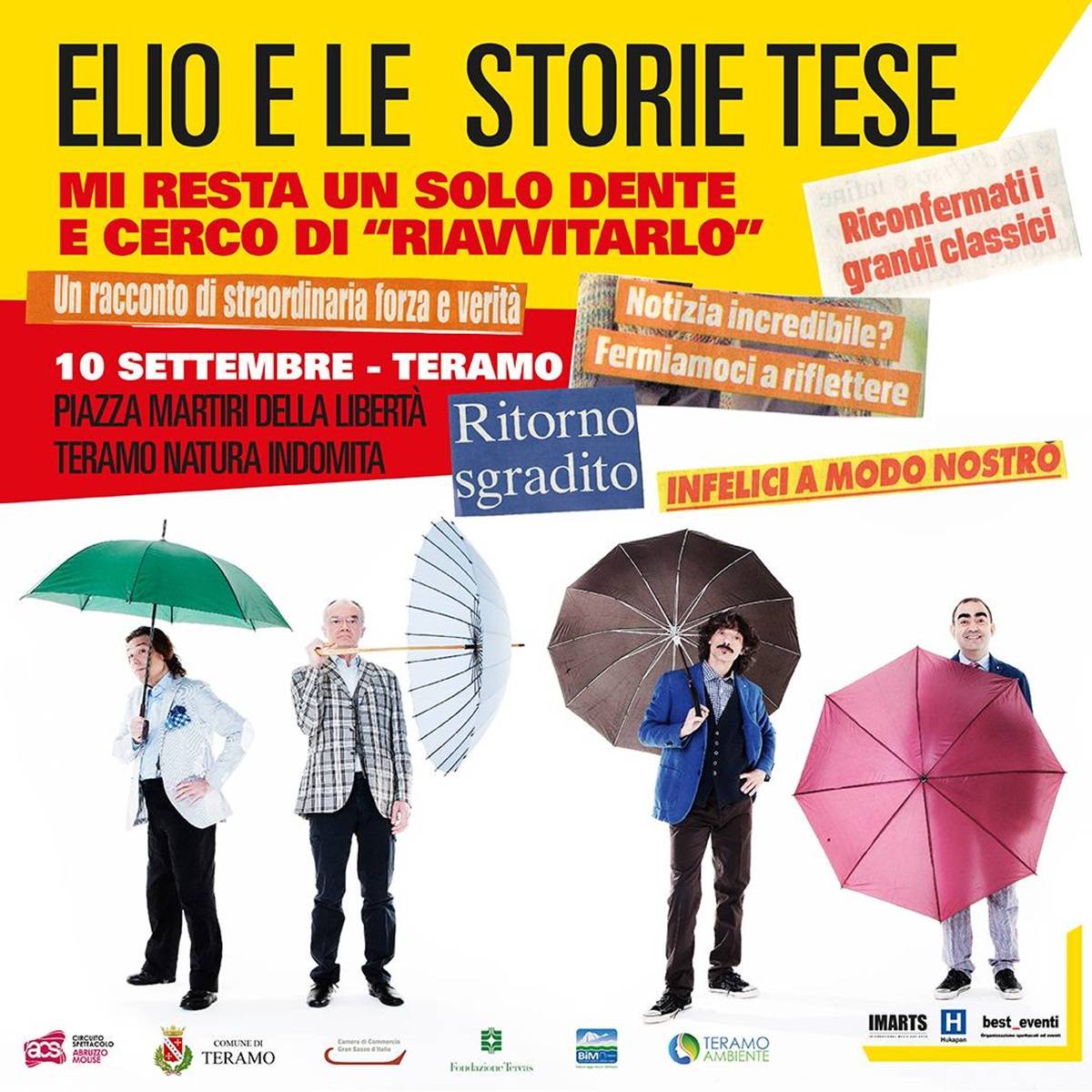 Elio e le storie tese a Teramo 10 settembre 2024 il report