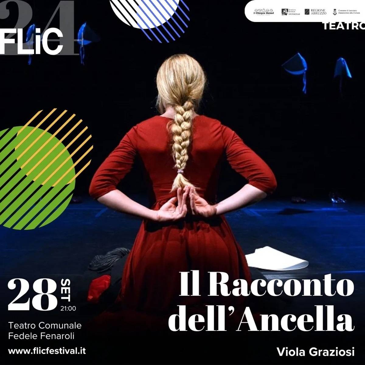 Il Racconto dell'Ancella presso il Teatro Comunale Fedele Fenaroli a Lanciano 28 settembre 2024 foto
