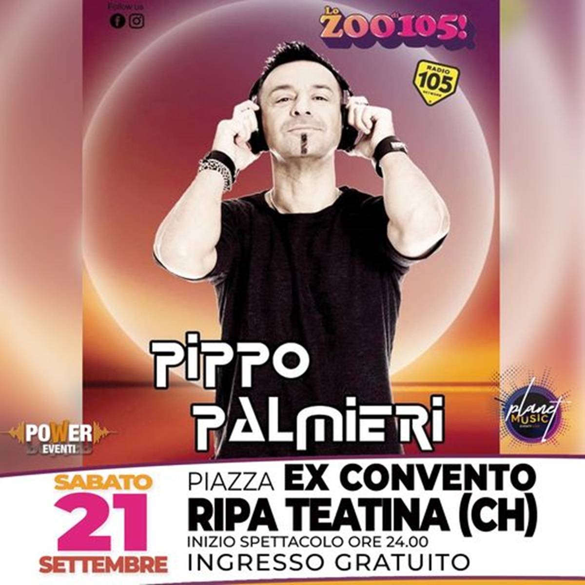 Pippo Palmieri presso Piazza Ex Convento a Ripa Teatina 21 settembre 2024 foto