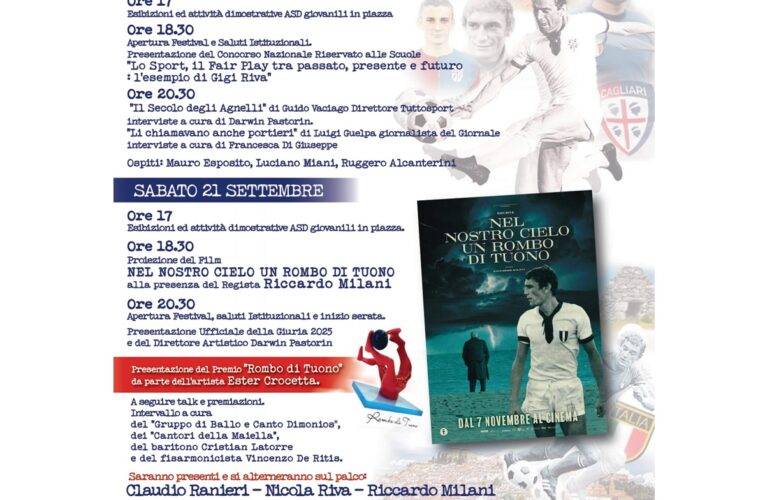 Festival Nazionale Rombo di Tuono 20 e 21 settembre 2024