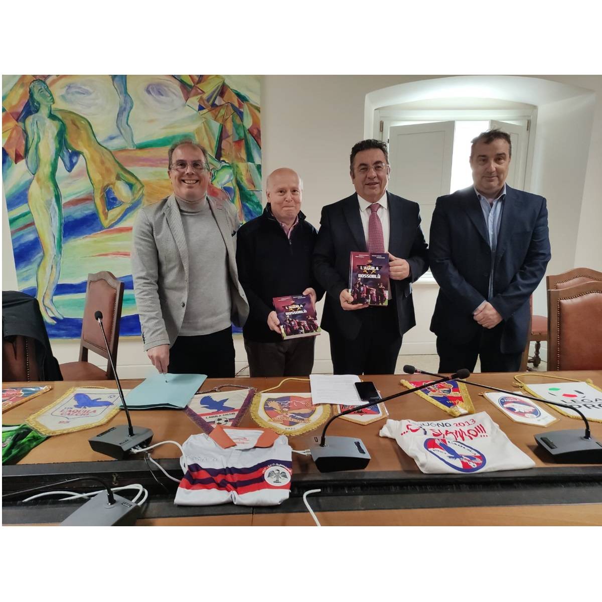 Annunciata la pubblicazione del libro L’Aquila rossoblù