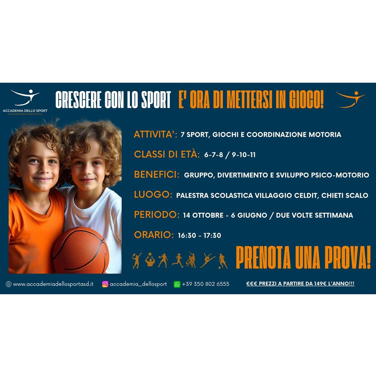 Multisport presso Accademia dello Sport - ASD a Chieti Scalo 2 dicembre 2024 foto