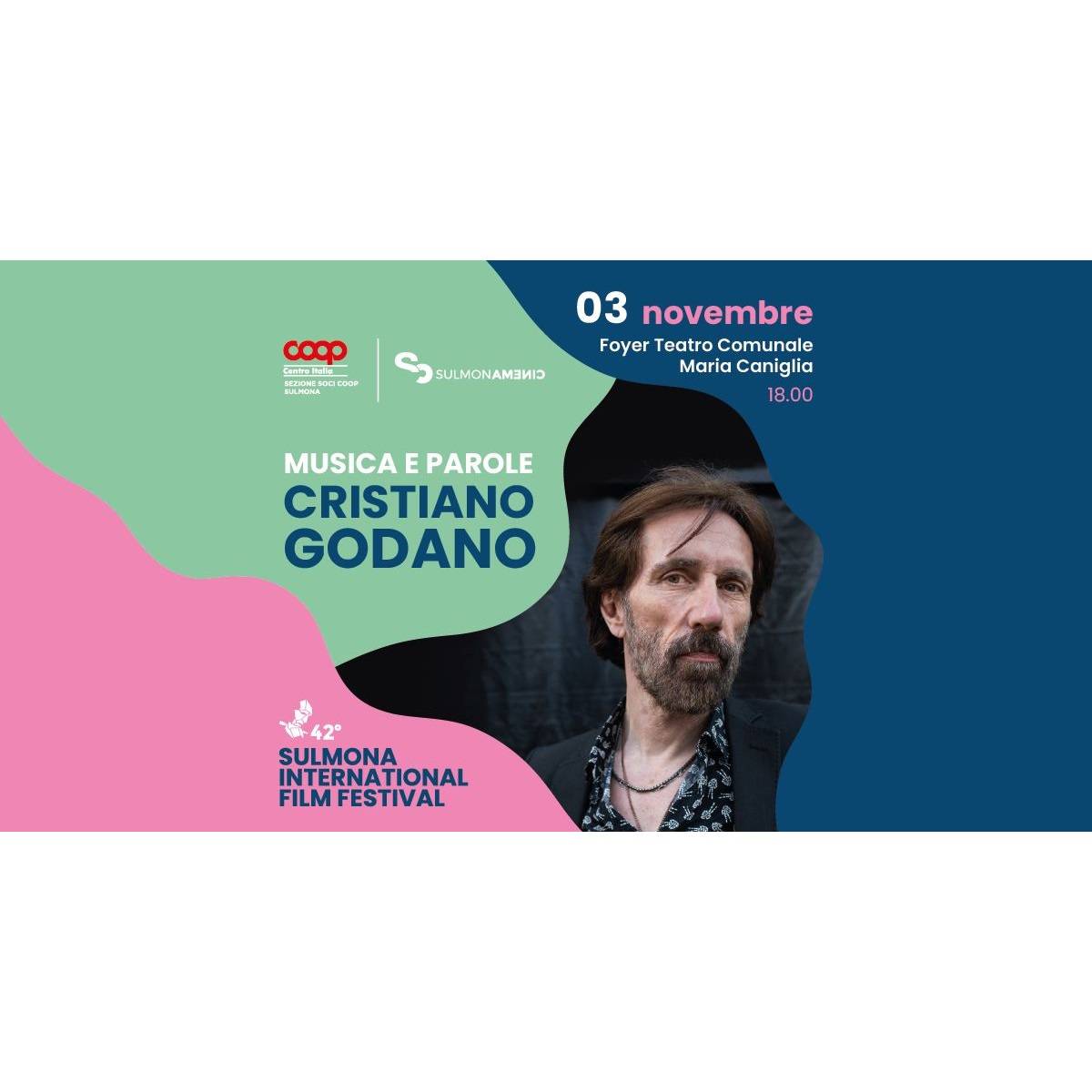 Musica e parole con Cristiano Godano e Nicholas Ciuferri a Sulmona 3 novembre 2024 foto