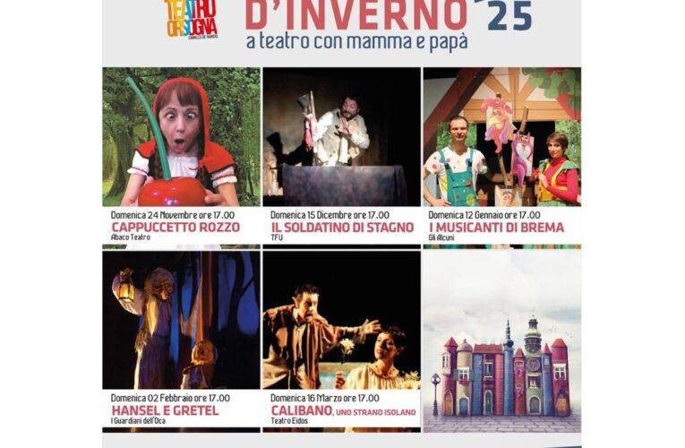 Orsogna: racconti d’inverno 24-25 – a teatro con mamma e papà