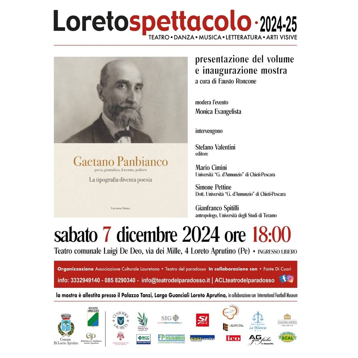 Presentazione del volume e inaugurazione mostra Gaetano Panbianco - La tipografia diventa poesia 7 dicembre 2024 foto