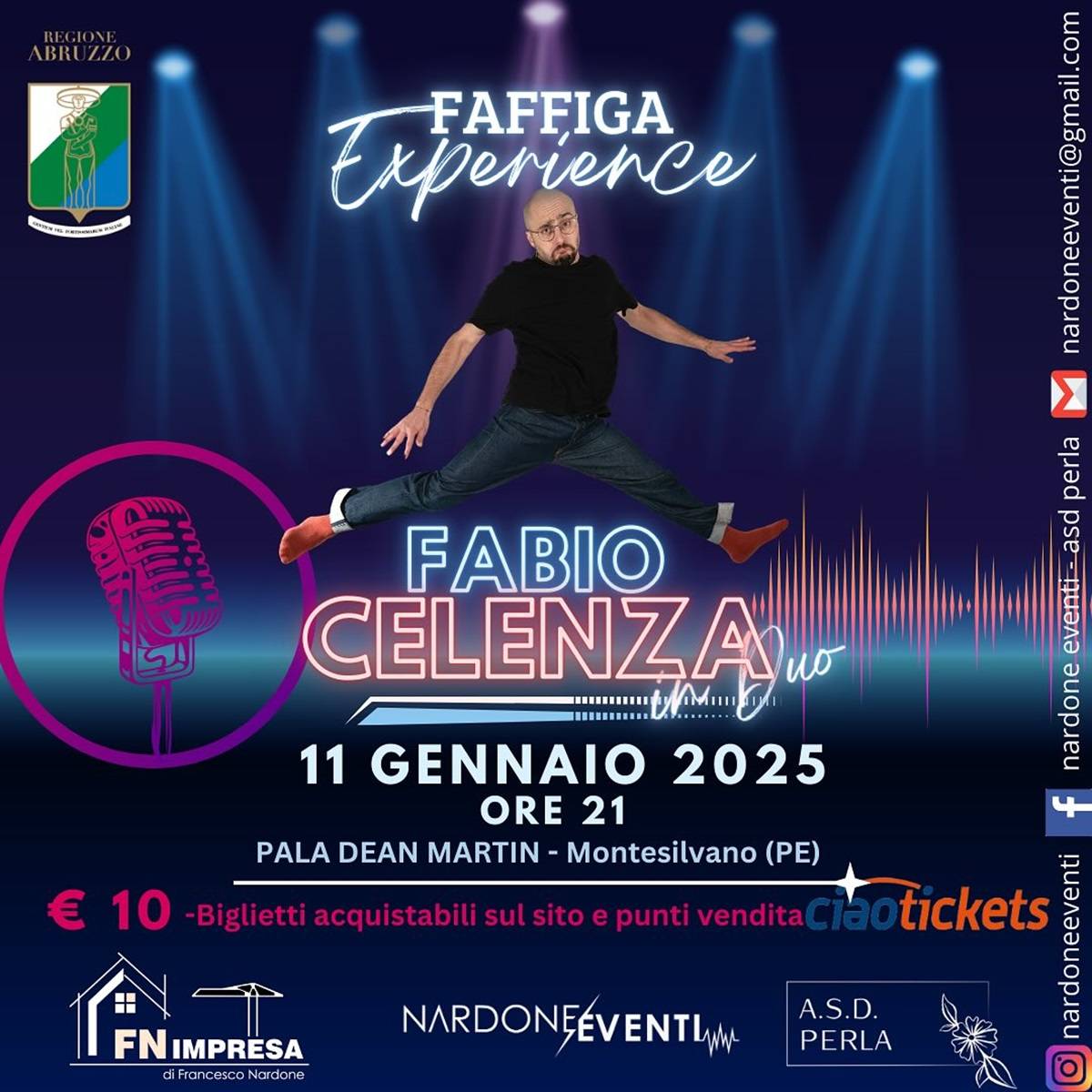 Fabio Celenza presso il Pala Dean Martin a Montesilvano 11 gennaio 2025 foto