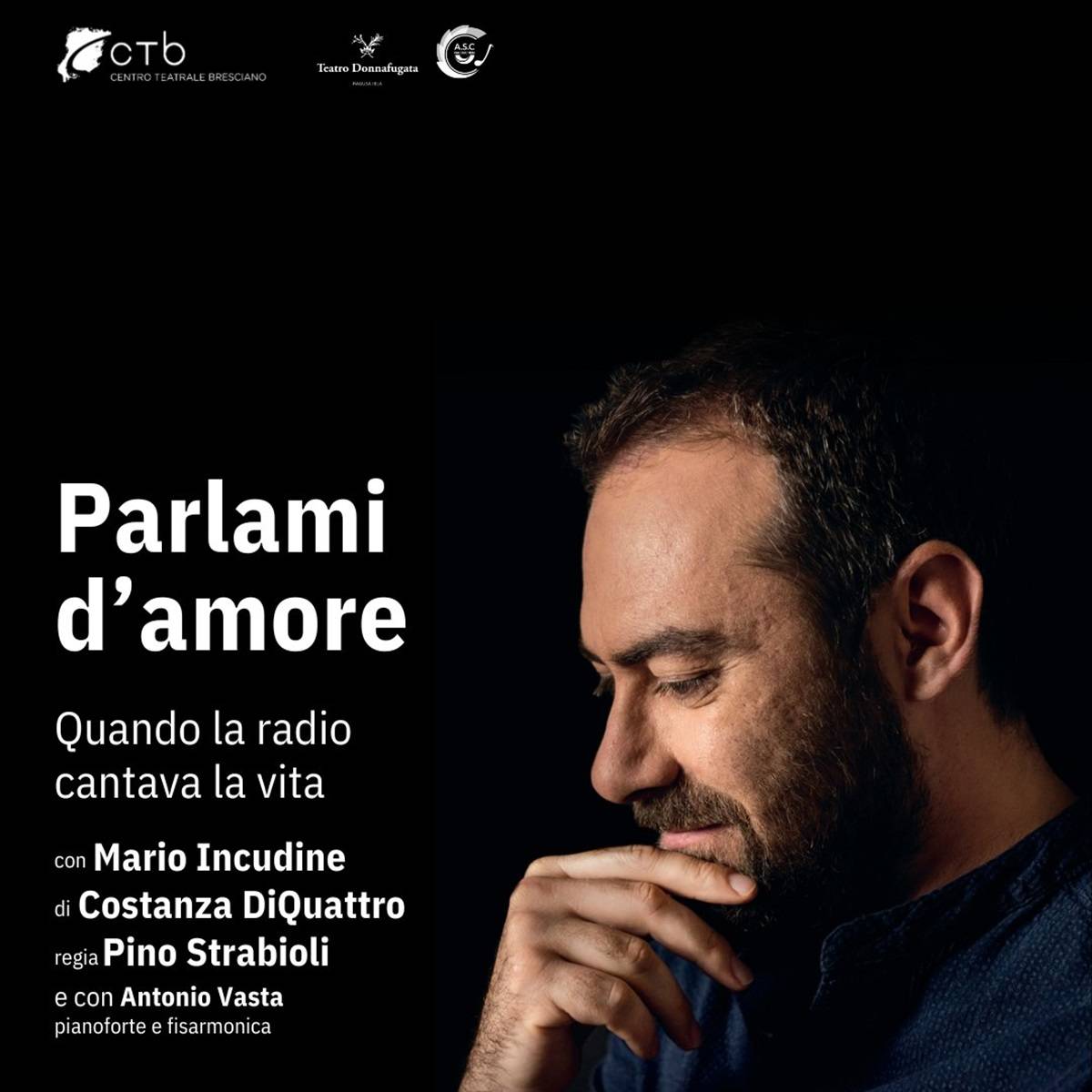 Mario Incudine Parlami D'Amore presso il Teatro Comunale Rossetti a Vasto 14 febbraio 2025 foto