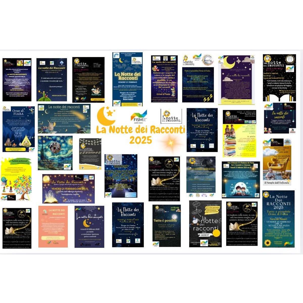 La rete dei Nidi, poli 0-6 e delle scuole paritarie FISM Abruzzo e La Notte dei Racconti 21 febbraio 2025 foto
