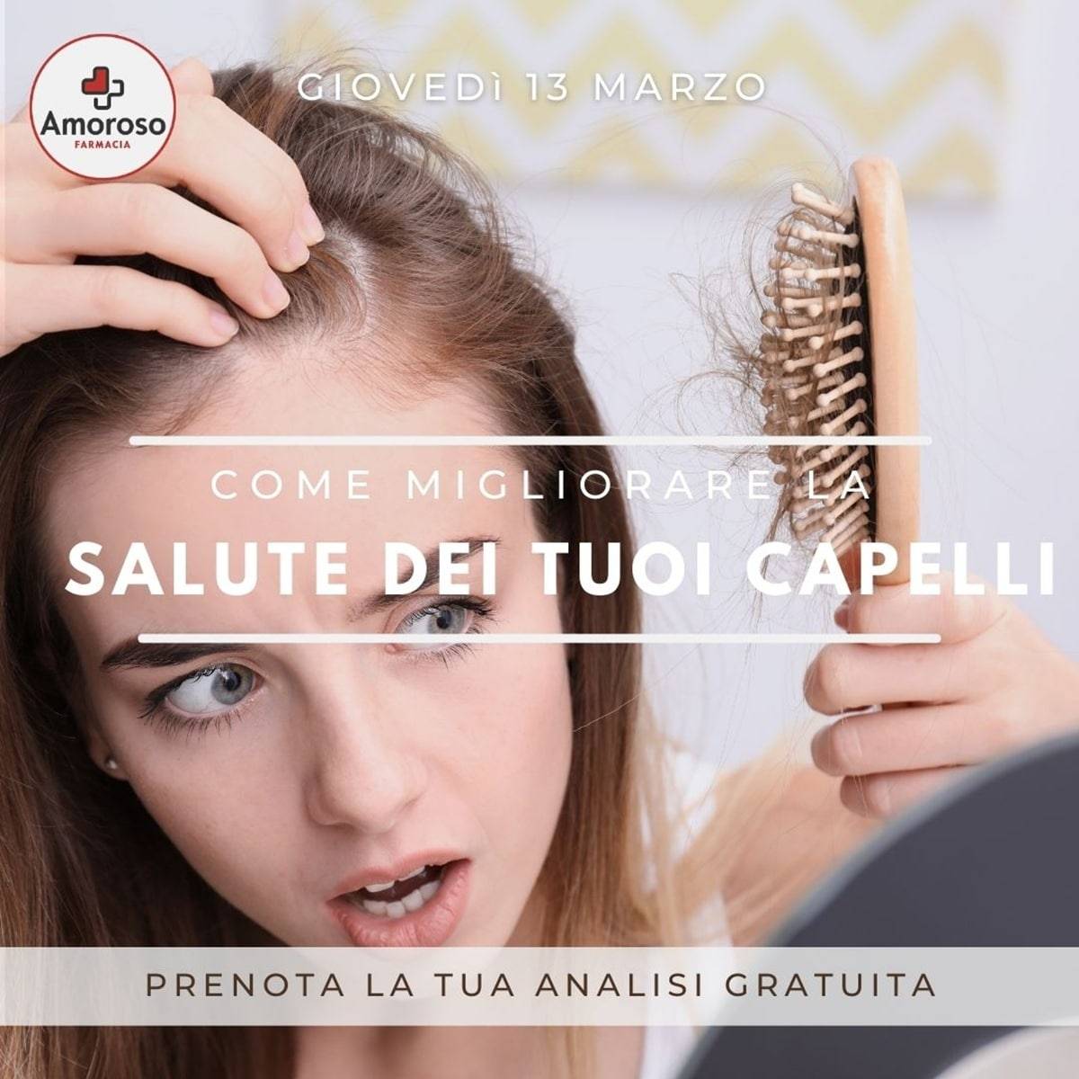 Analisi gratuita capelli presso Farmacia Amoroso a Francavilla al Mare 13 marzo 2025 foto