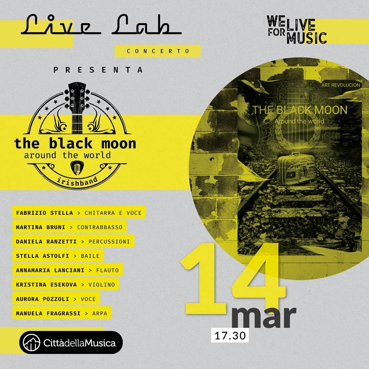 The Black Moon presso Città della Musica a San Giovanni Teatino 14 marzo 2025 foto