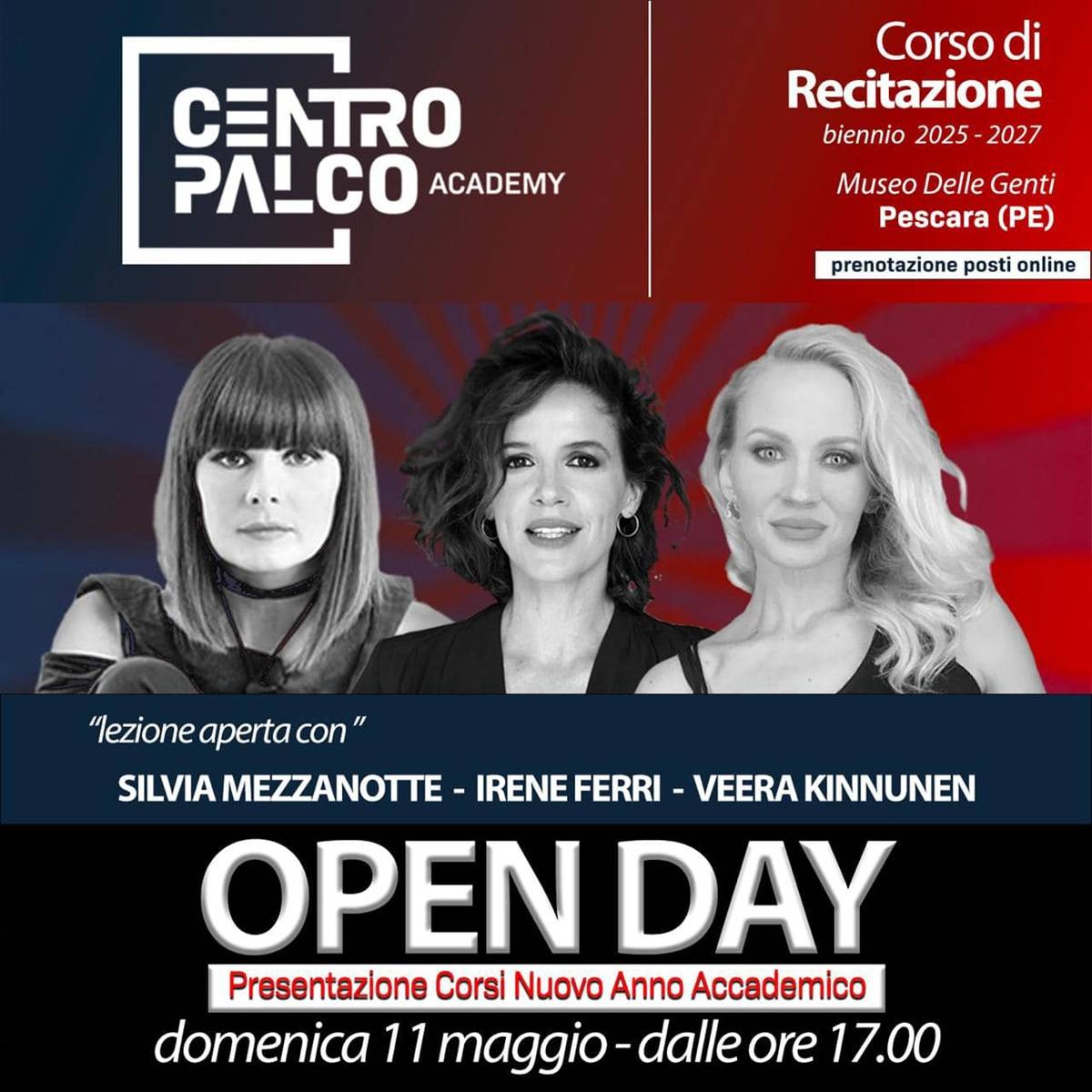 Open Day di recitazione presso il Museo delle Genti d'Abruzzo a Pescara 11 maggio 2025 foto