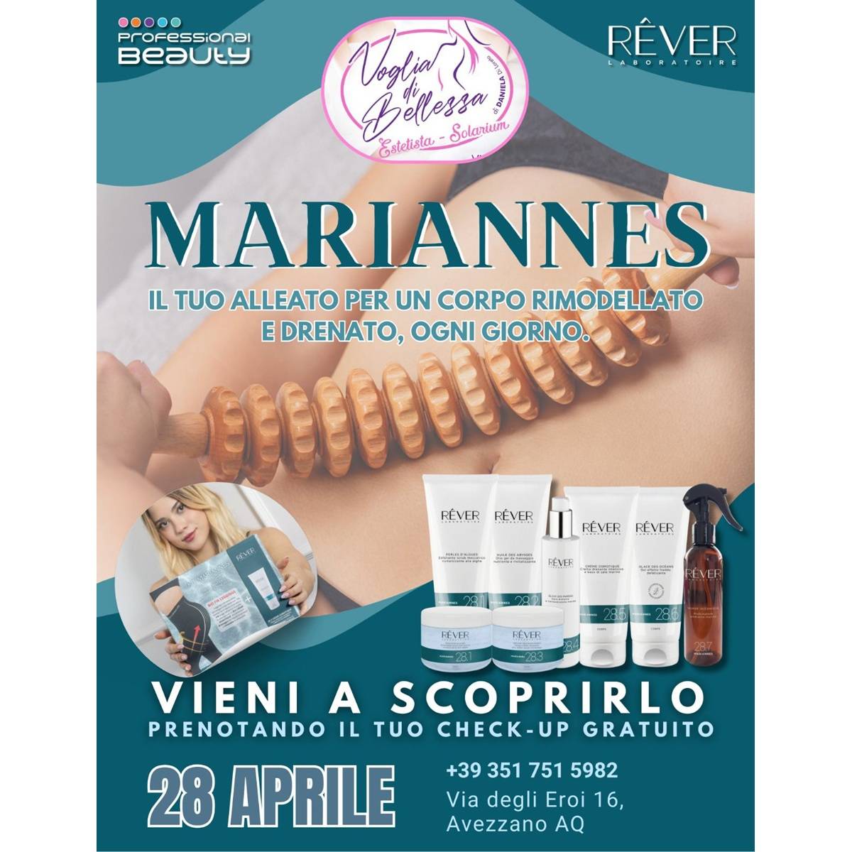Open day Marrianes presso Voglia Di Bellezza ad Avezzano 28 aprile 2025 foto