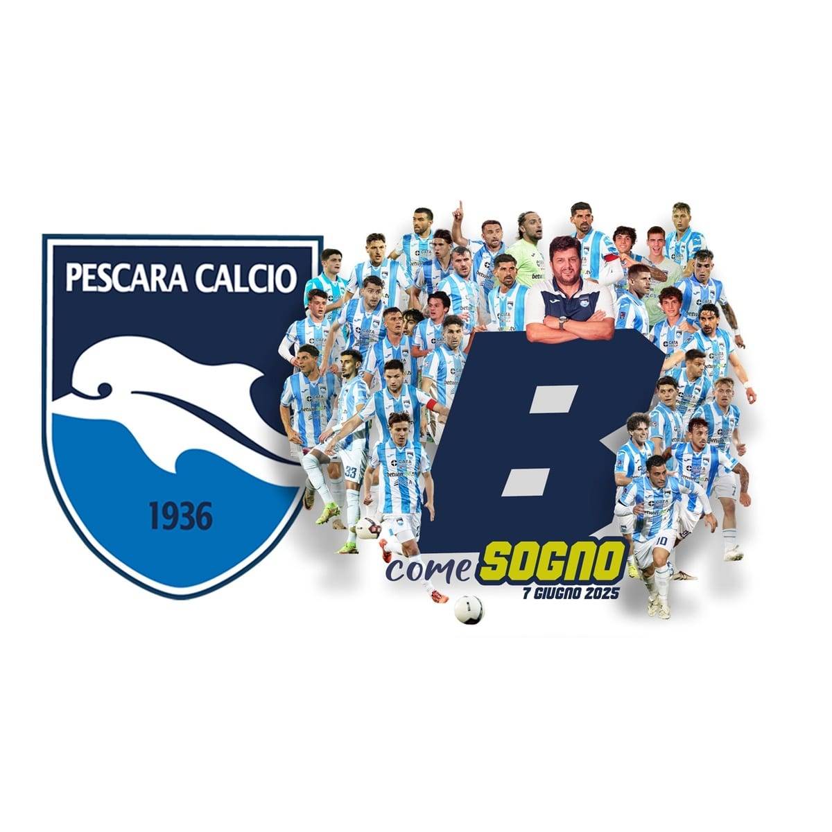 Calcio Pescara promosso in Serie B