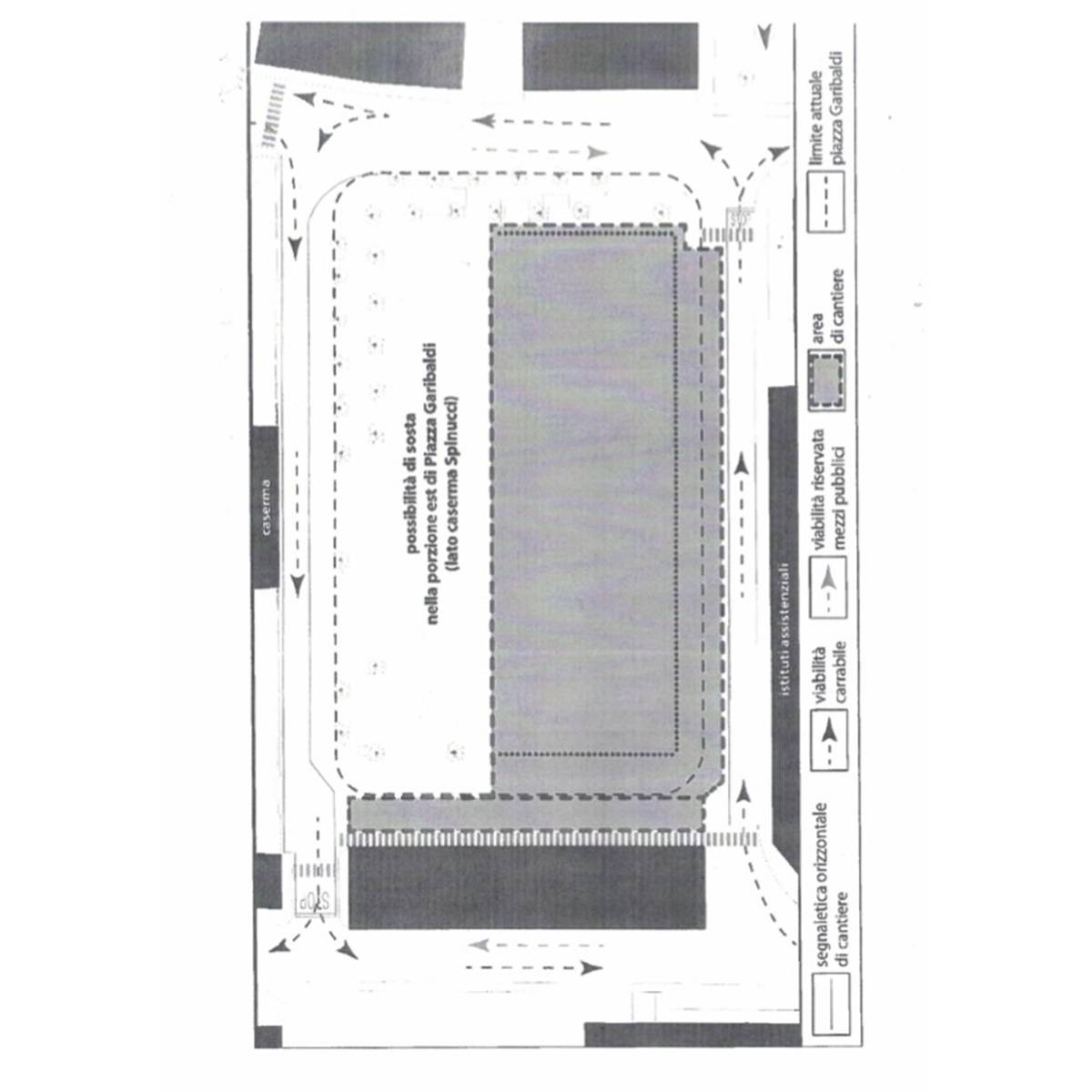 Chieti al via i lavori in Piazza Garibaldi