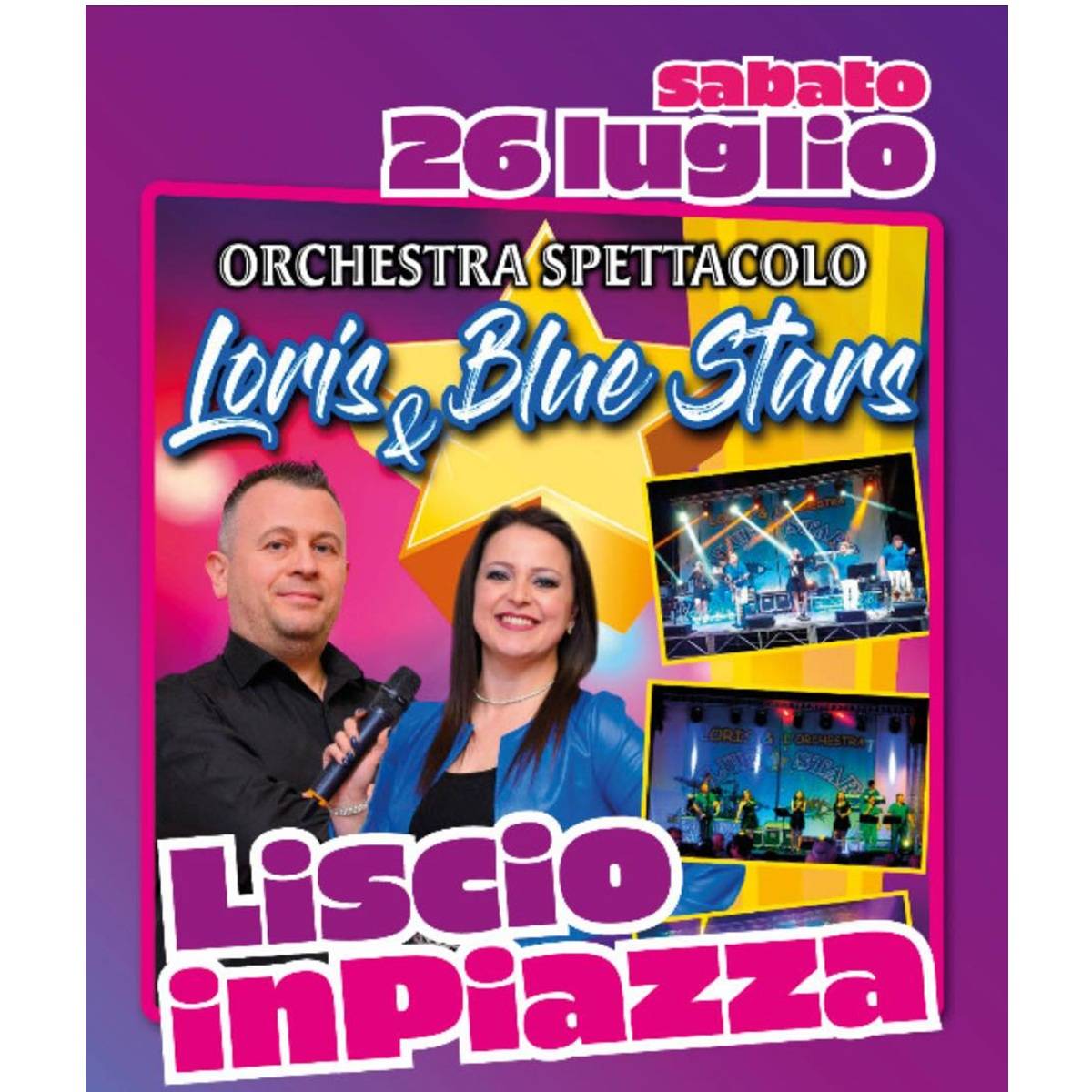 Foro in Festa – Sagra Sagne e Ceci - ospiti Loris & Blue Stars 26 luglio 2025 foto