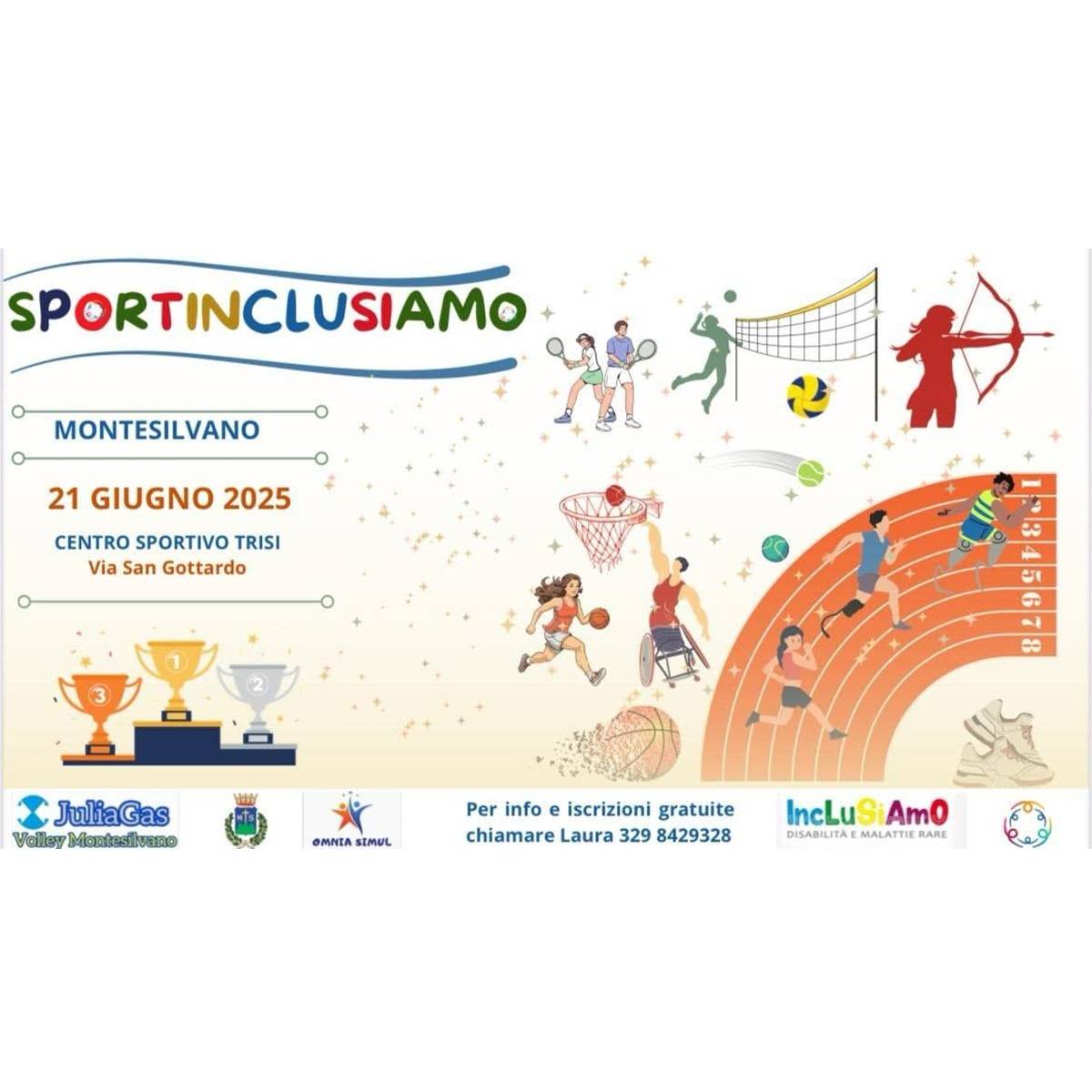 Montesilvano ospita Sportinclusiamo una giornata di sport per tutti il 21 giugno 2025 foto