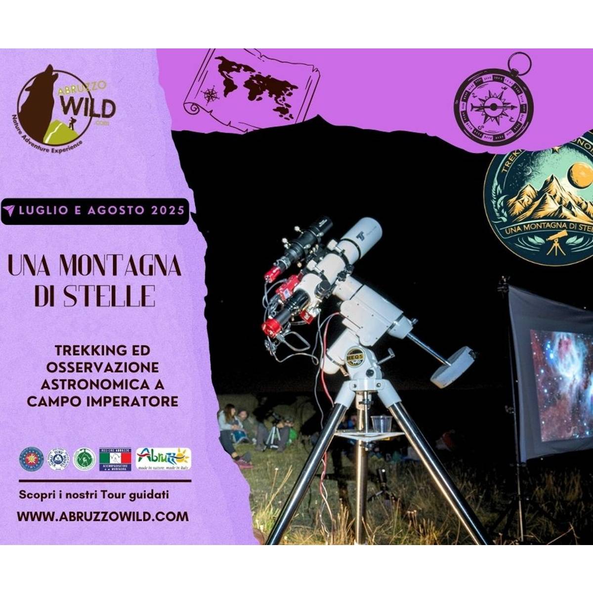 Osservazione astronomica in Abruzzo a Campo Imperatore 21 agosto 2025 foto