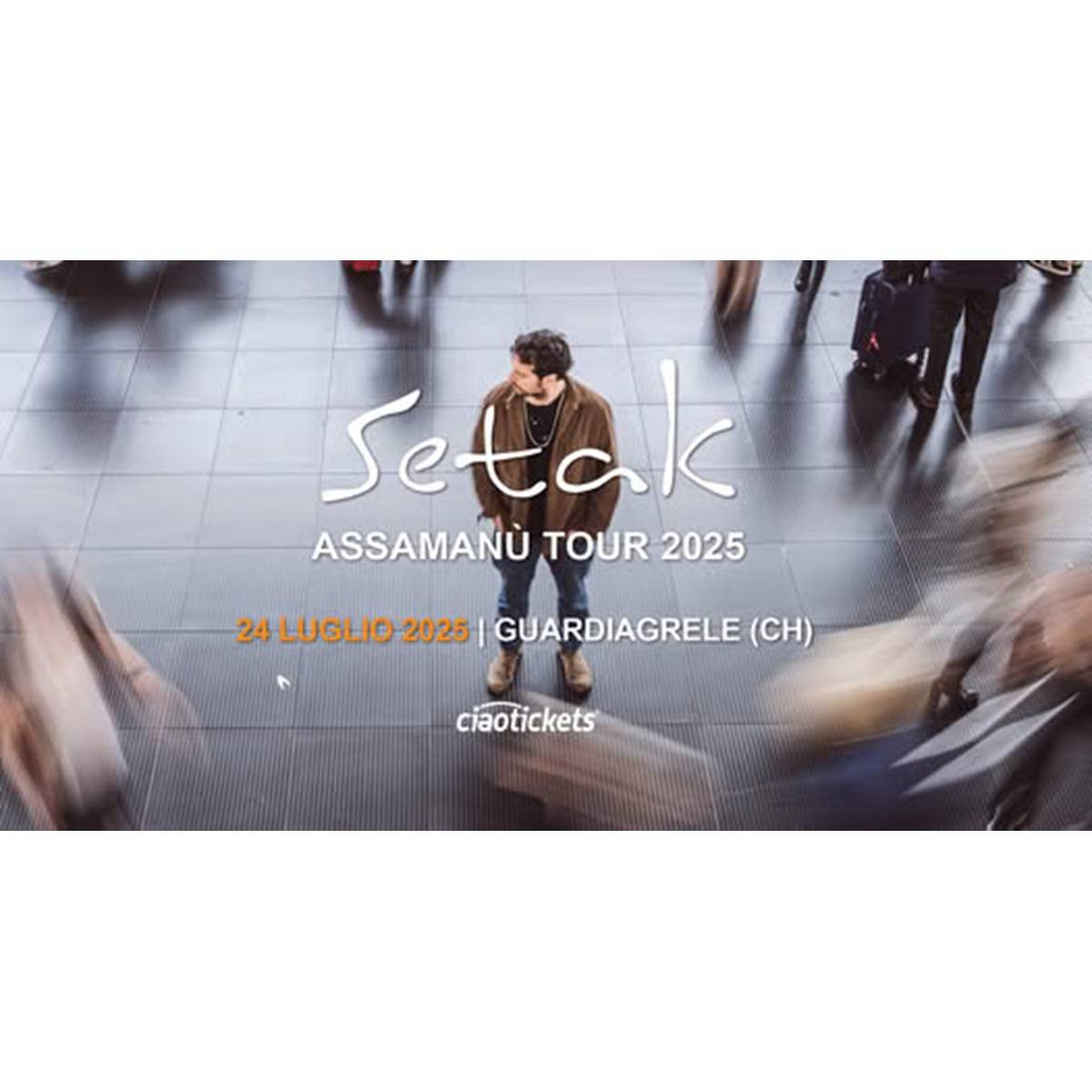 Setak in concerto presso Largo Giuseppe Garibaldi a Guardiagrele 24 luglio 2025 foto