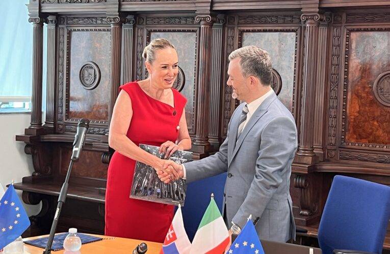 Teramo: visita dell’ambasciatrice della Repubblica Slovacca