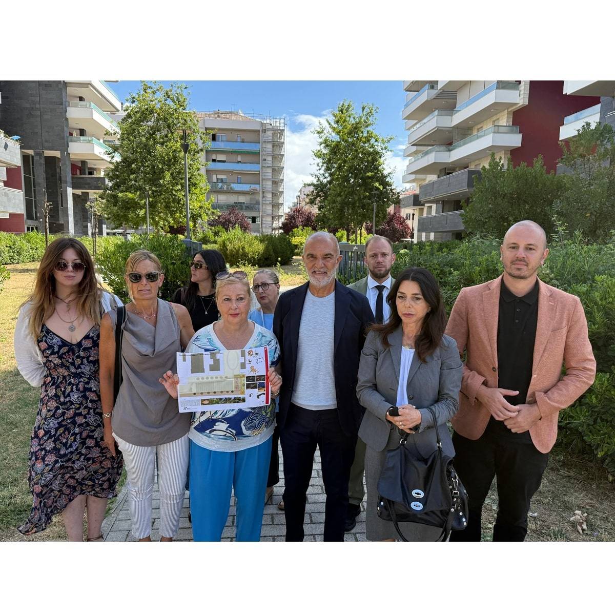 Pescara riqualificazione area alle spalle del Parco Baden Powell