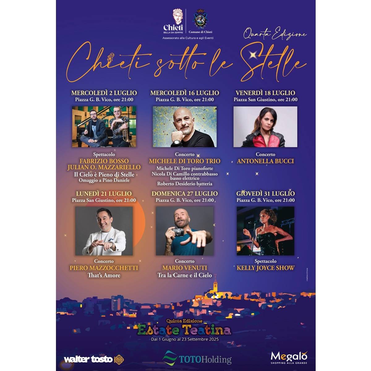 Presentata la quarta edizione di Chieti Sotto le Stelle foto