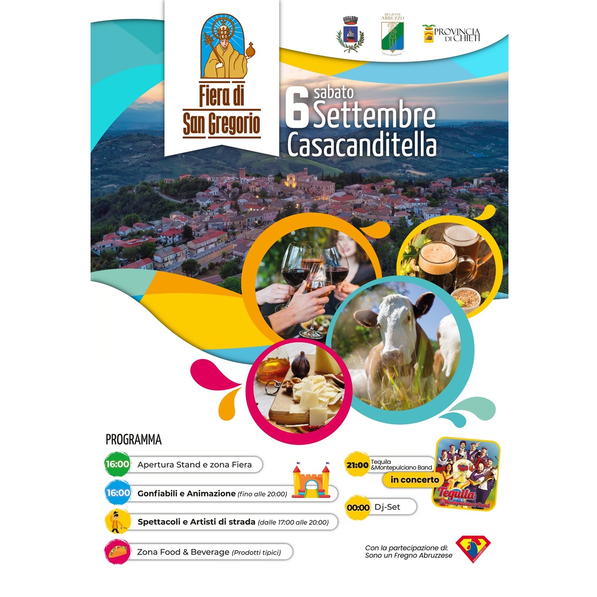 Fiera di San Gregorio a Casacanditella 6 settembre 2025 foto