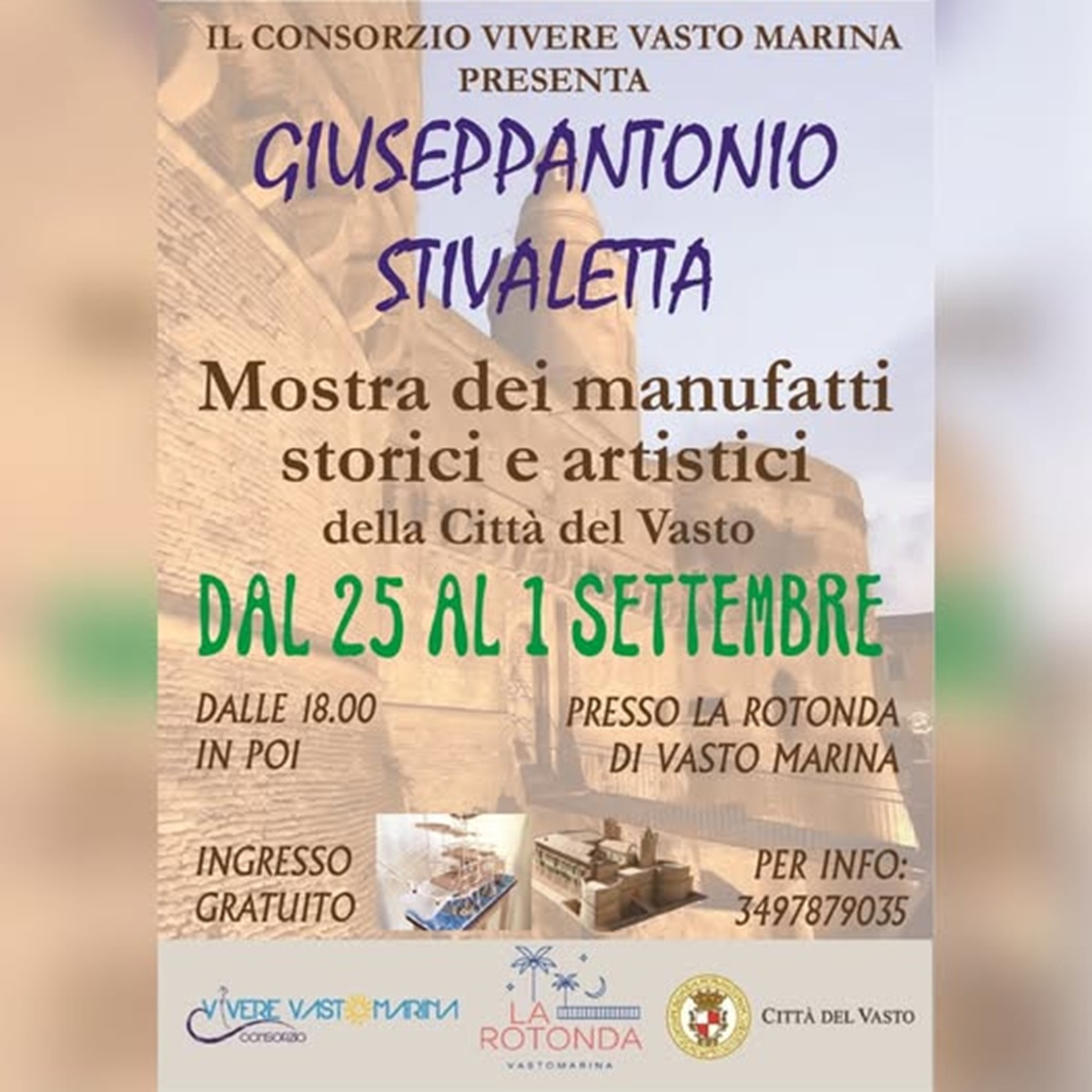 Giuseppantonio Stivaletta - Mostra dei manufatti storici e artistici della città del Vasto foto