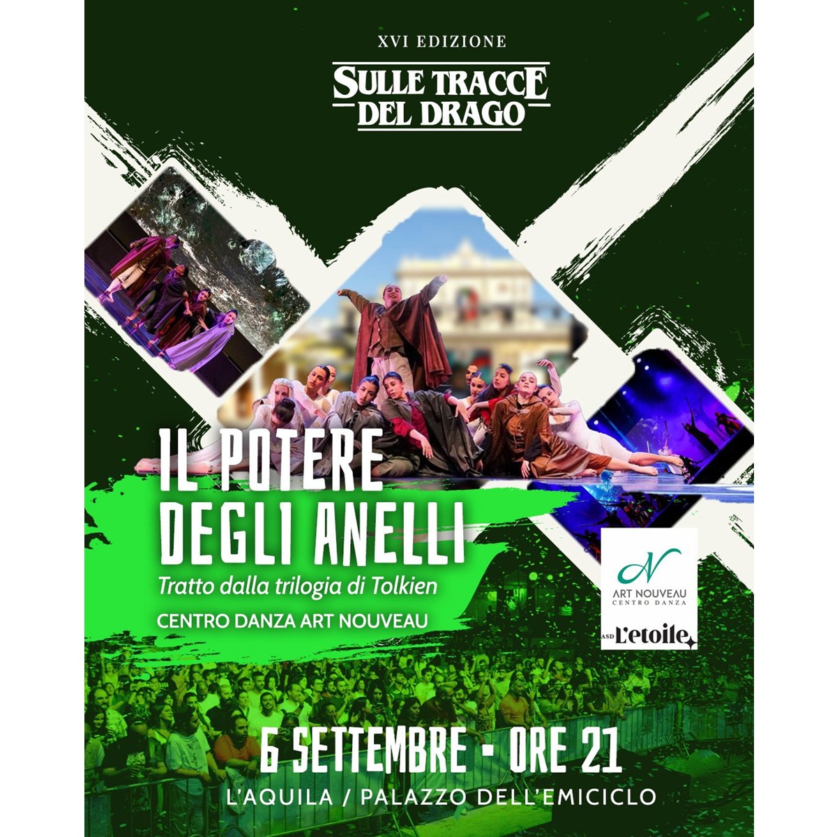 Il Potere degli Anelli presso Piazzale dell'Emiciclo a L'Aquila 6 settembre 2025 foto