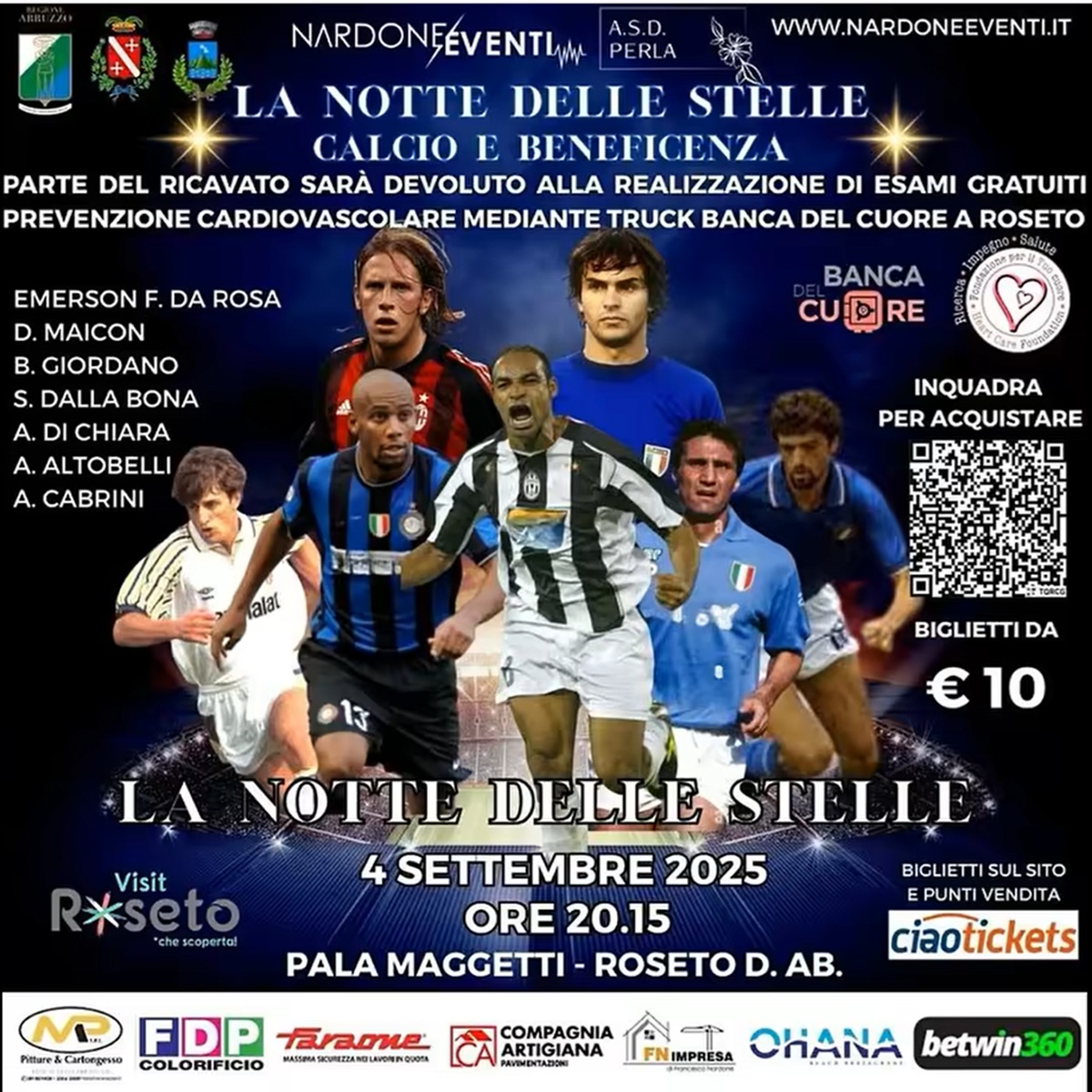 La Notte delle Stelle a Roseto degli Abruzzi 4 settembre 2025 foto